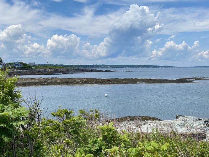 Trundy Point headland with Atlantic Ocean views